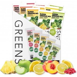 Clean Simple Eats Greens Variety 10 Pack, Greens Powder Mix