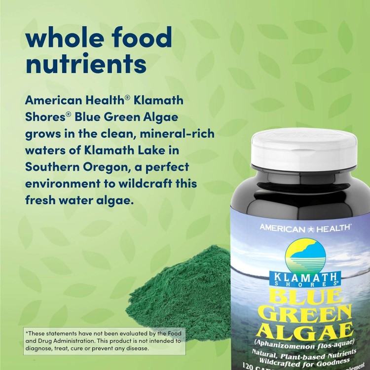 Blue Green Algae - Fresh Water Phytonutrient-Superfood Supplement