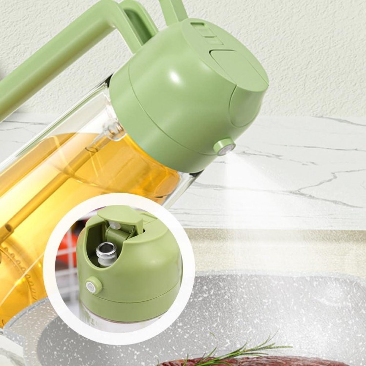 Olive Oil Dispenser Bottle for Kitchen, Food-grade Oil Mister Spray Bottle for Cooking, Air Fryer, Frying