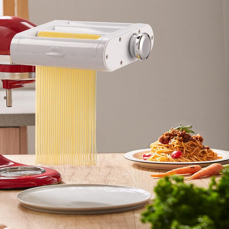 Antree Pasta Maker Attachment 3 in 1 Set for KitchenAid Stand Mixers Included Pasta Sheet Roller