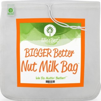 Ellie's Best Pro Quality Nut Milk Bag - Big 12X12 Commercial Grade