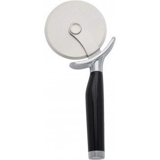 KitchenAid Classic Pizza Wheel with Sharp Blade For Cutting Through Crusts, Pies and More, Built In Finger Guard