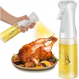  Glass Olive Oil Spray Bottle, Kitchen Gadgets Accessories for Air Fryer, Canola Oil Spritzer, Widely Used for Salad Making, Baking, Frying, BBQ