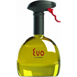 Evo Oil Sprayer Evo Sprayer Bottle, Non-Aerosol for Olive Cooking Oils, 18-Ounce Capacity, 1 Count (Pack of 1), Yellow