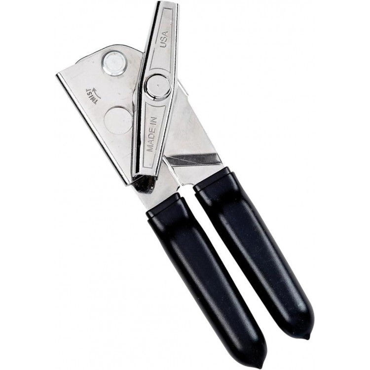 Deluxe Can Opener with Black Grips