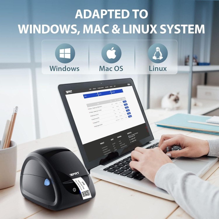 iDPRT Label Printer - SP310 Thermal Label Maker with Auto Label Detection