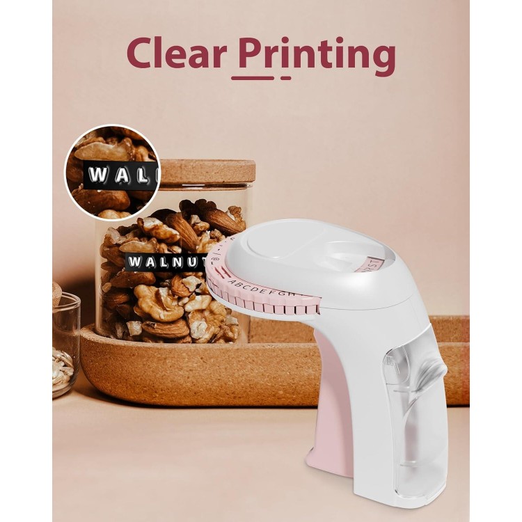 Embossing Label Maker, Embossing Label Maker Machine with 6 Tapes
