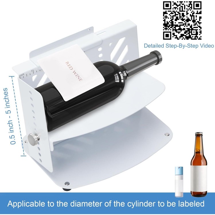 Bottle Labeling Machine-Label Applicator Machine for Cylindrical Containers