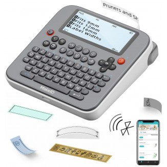 Makeid Label Maker E1 - Bluetooth Rechargeable Label Maker Machine