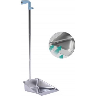 35 Long Handled Stand Up Dustpans for Lobby, Garage, Home and Yard (Dustpan only)