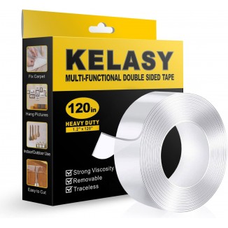 Nano Double Sided Tape Heavy Duty,Extra Strong Sticky