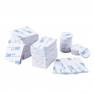 60Pcs Double Sided Foam Tape Strong Pad, Self-Adhesive Tape