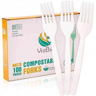 Disposable Eco-Friendly Cutlery Biodegradable Utensils Study for Everyday Use, Parties