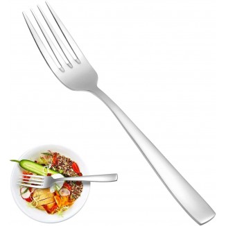 Metal Forks for Home Kitchen Restaurant Hotel,8 Inches,Mirror Finish & Dishwasher Safe