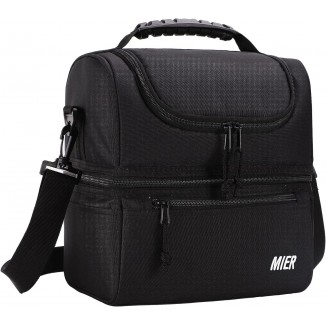 MIER Adult Lunch Box Insulated Lunch Bag Large Cooler Tote Bag