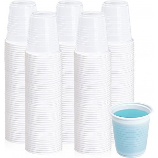 3 Ounce Plastic Mouthwash Cups, Small Jelly Party Shot Cups for Tasting, Drinking and Party
