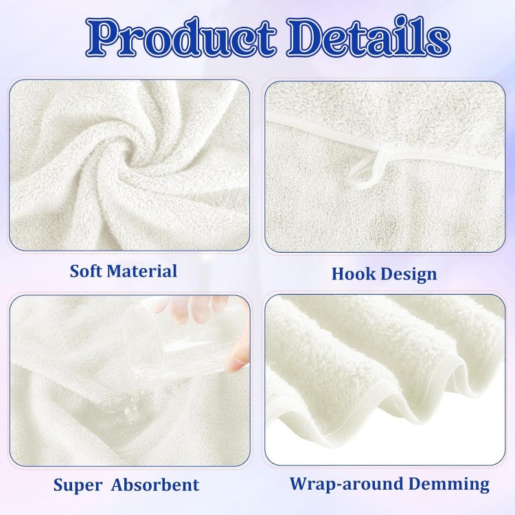 30 Pack Towels and Washcloths Sets Bath Towels Set for Bathroom Bath Towels