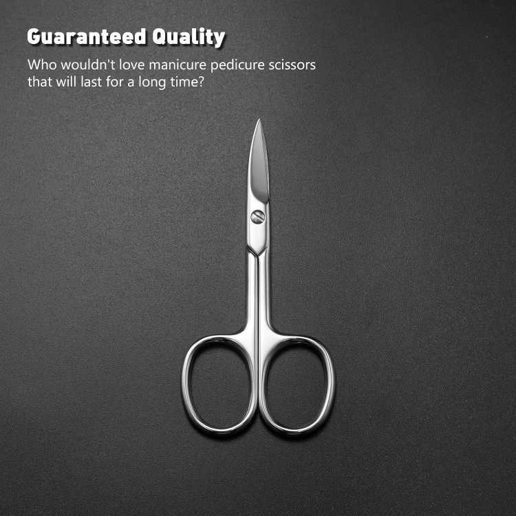 BEZOX Nail Scissors with Sharp Curved Blade - Nail Maintenance Toenail