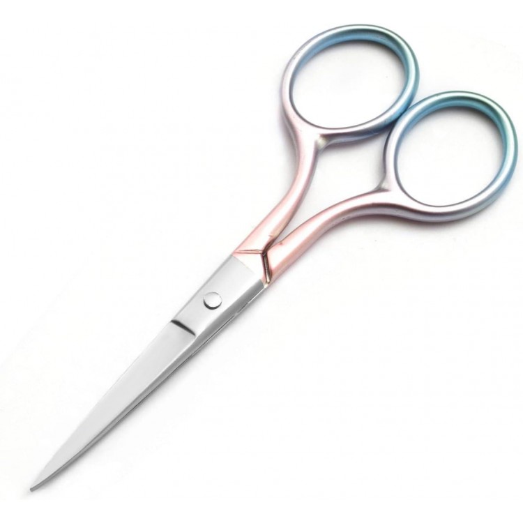 Multicolor Professional Grooming Scissors for Personal Care Facial Hair Removal