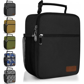 Lunch Bag Reusable Small Lunch Box for Men Women Insulated Portable Lunchbox