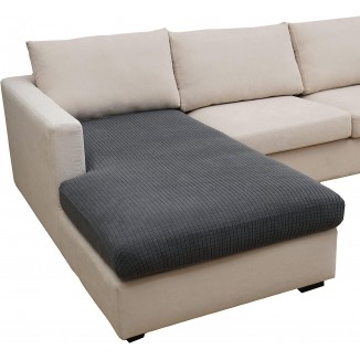 Sectional Couch Covers Chaise Cushion Cover for Sofa L Shape Chaise