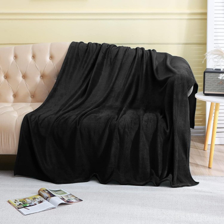 Fleece King Size Blanket for Bed Couch Sofa,Cozy Blanket Soft Lightweight