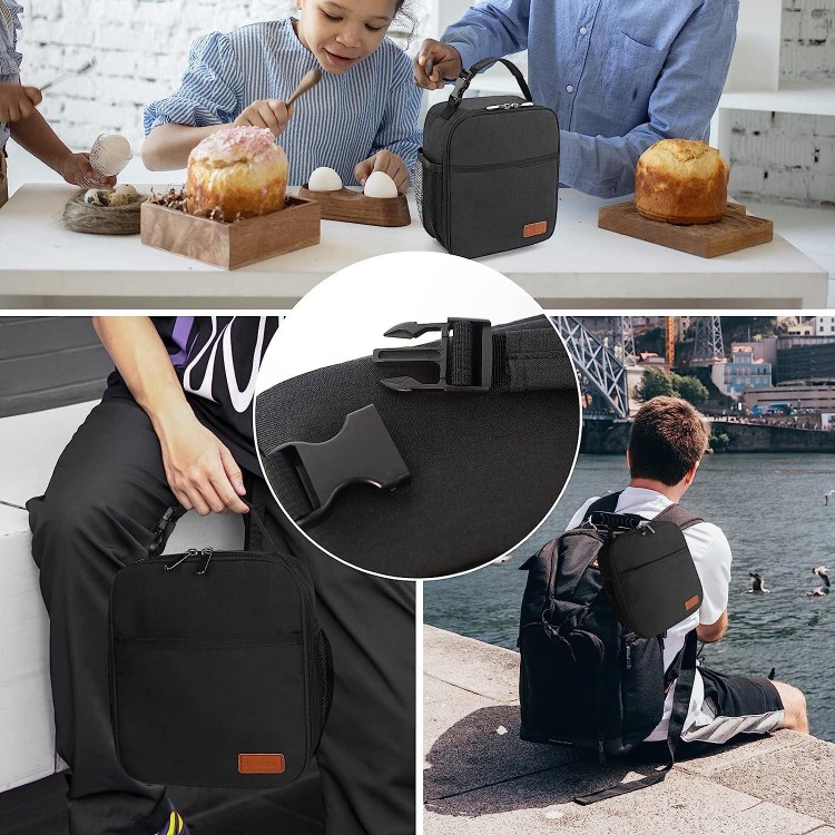 Femuar Lunch Box for Men Women Adults, Small Lunchbox