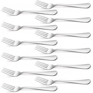 Steel Forks for Home Kitchen Party Restaurant, Mirror Polished Dishwasher Safe