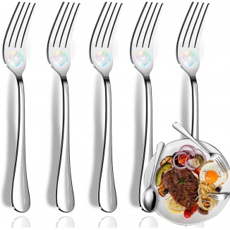  Flatware Forks,8 Inches, Mirror Finish & Dishwasher Safe, New Apartment Essentials Cutlery Set