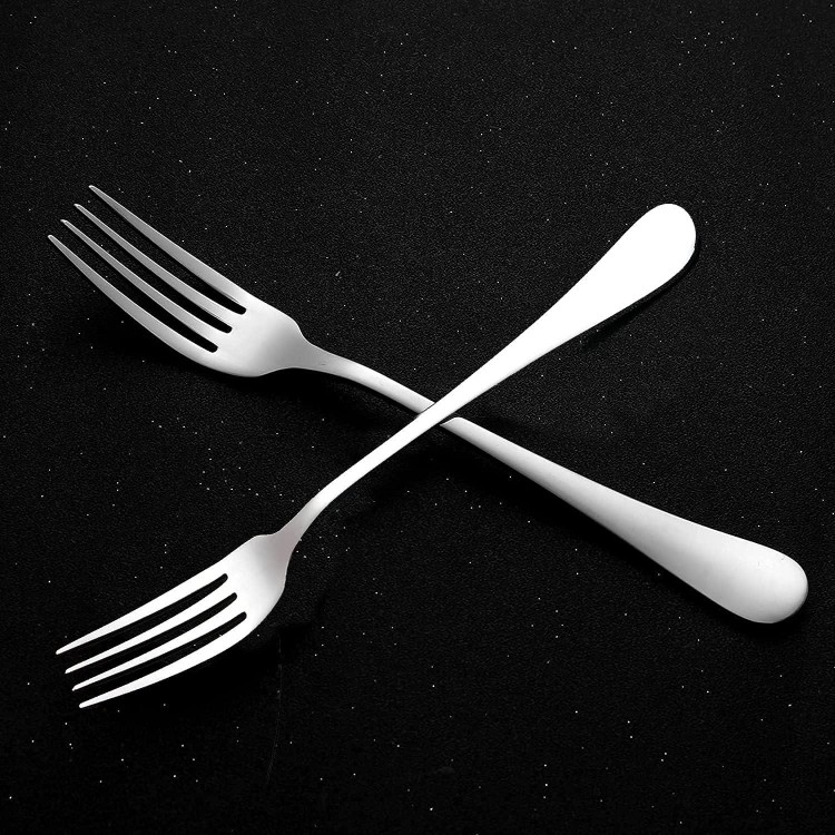  Flatware Forks,8 Inches, Mirror Finish & Dishwasher Safe, New Apartment Essentials Cutlery Set