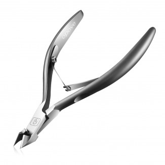 Cuticle Trimmer 3/4 Jaw Extremely Sharp Cuticle Nippers Scissors Stainless Steel