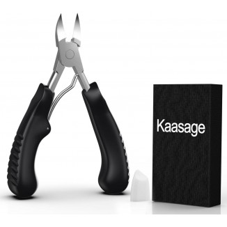 Nail Clippers for Thick & Ingrown Toenails - Sharp Curved Blade & Non-Slip Handle -Toenail Clippers