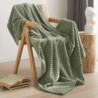 Fleece Blanket Queen Size – 280GSM Super Soft Lightweight Bed Blanket