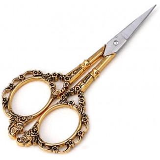 Professional Manicure Scissors, Vintage Stainless Steel Cuticle Precision Beauty Grooming