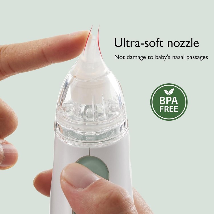 Momcozy Baby Nasal Aspirator, Strong Suction Electric Nose Aspirator