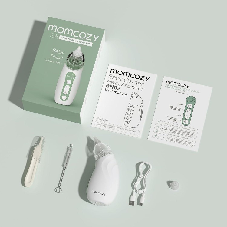 Momcozy Baby Nasal Aspirator, Strong Suction Electric Nose Aspirator