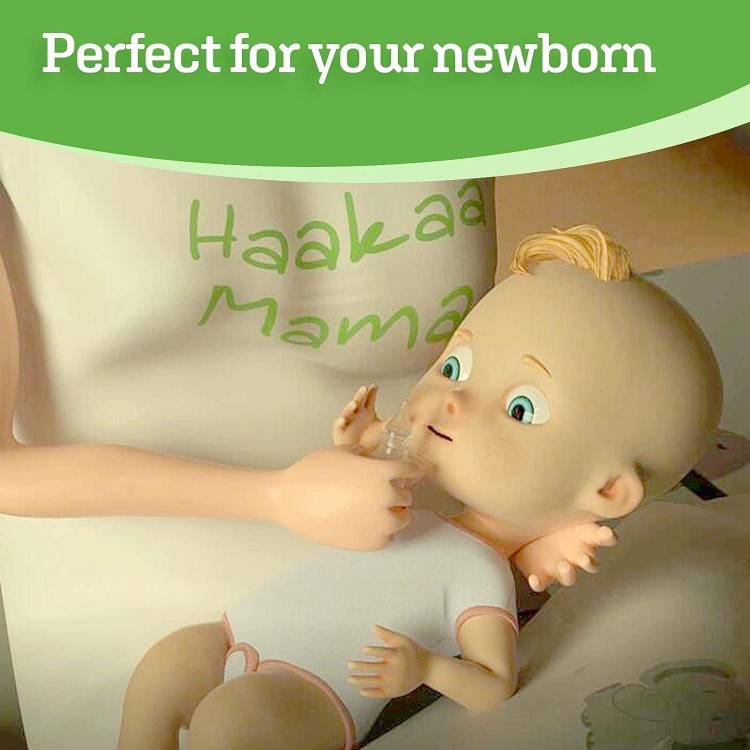 Haakaa Silicone Baby Nasal Aspirator |Nose Bulb Syringe | Easy-Squeezy