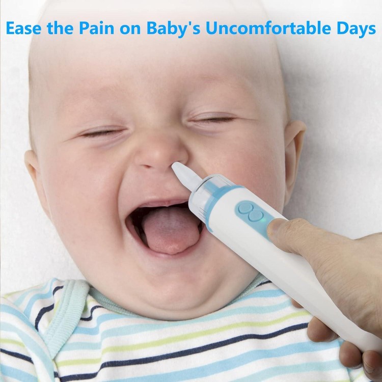 Baby Nasal Aspirator, Baby Nose Sucker, Baby Booger/ Snot Remover