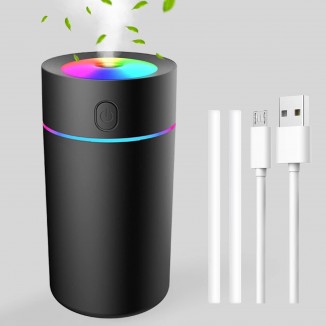 Humidifiers for Bedroom Portable Mini Humidifier with 7-color Lights