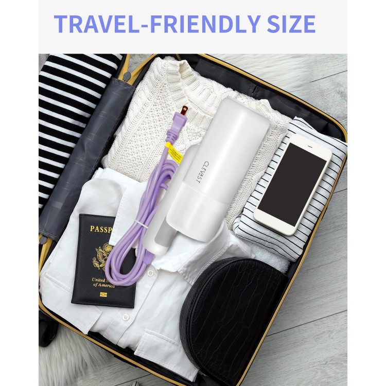 Handheld Steamer for Clothes,Foldable Travel Steamer with Portable Size