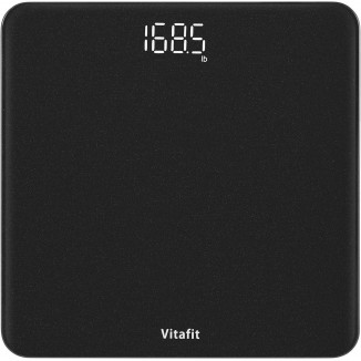 Digital Bathroom Scale For Body Weight, Clear LED Display And Step-On