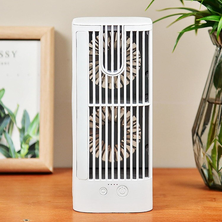 Portable Desktop Air Conditioner Fan, Evaporative Air Cooler