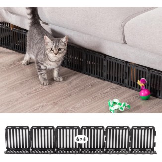 Under Couch Blocker For Pets, Sofa Gap Protector For Toys Plastic