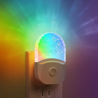 Night Lights Plug Into Wall [2 Pack], Color Changing Night Light