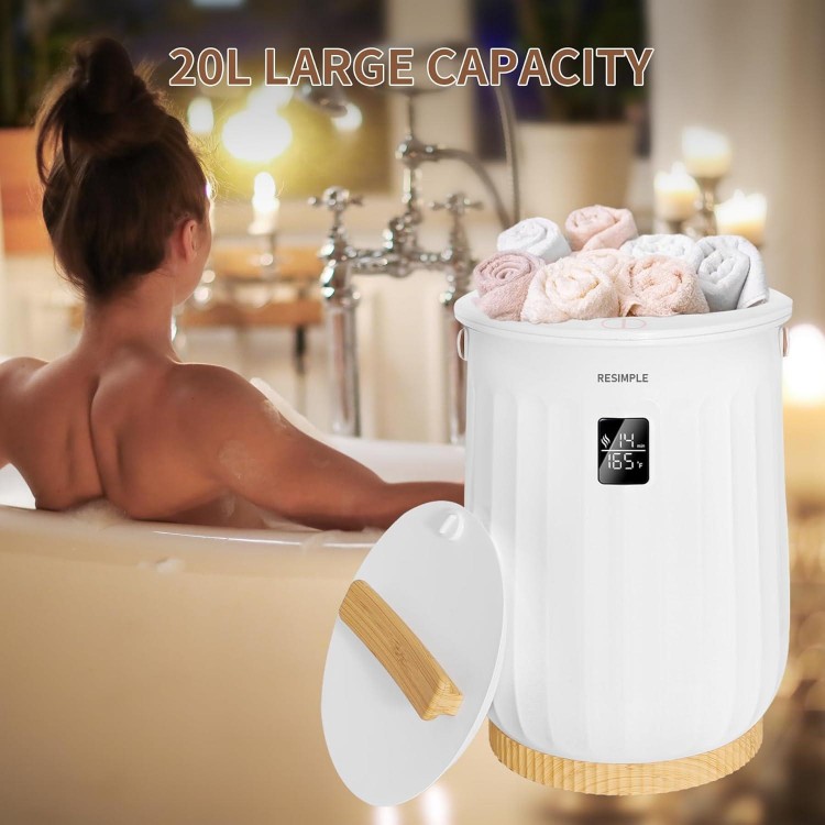 Hot Towel Warmer for Bathroom Luxury Bucket Towel Heater