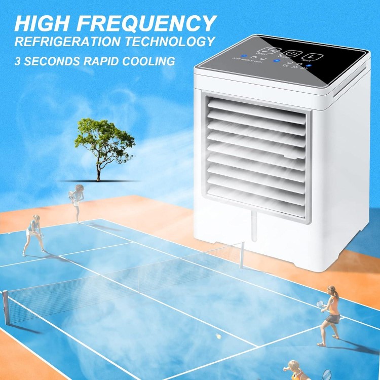 Portable Air Conditioners, Evaporative Air Cooler With 3 Wind Speeds