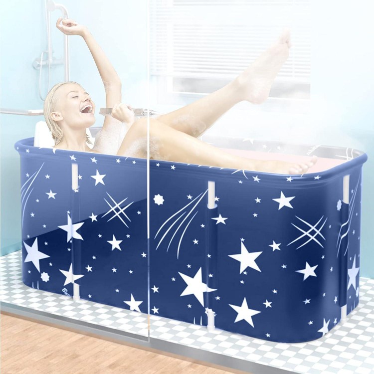 Portable Bath Tub, Foldable Bathtub For Adults And Kids, Therapy Tub