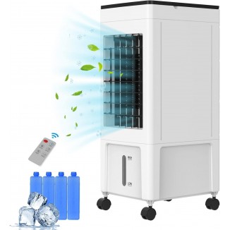 Evaporative Air Cooler, 3-IN-1 Windowless Air Conditioner, Portable