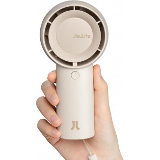 JISULIFE Handheld Portable Turbo Fan ,For Travel/Outdoor/Home/Office