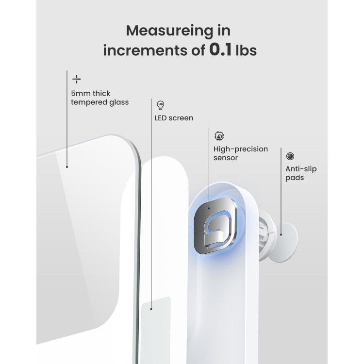 Bathroom Scale For Body Weight, Weighing Scale For People, Body Scale